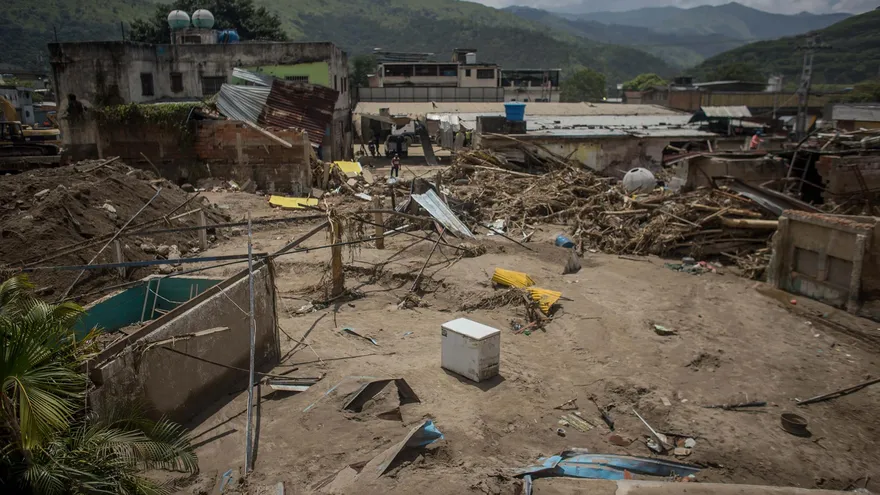 Aluvión en Venezuela.