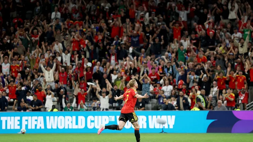 Kevin De Bruyne figura de la selección de Bélgica