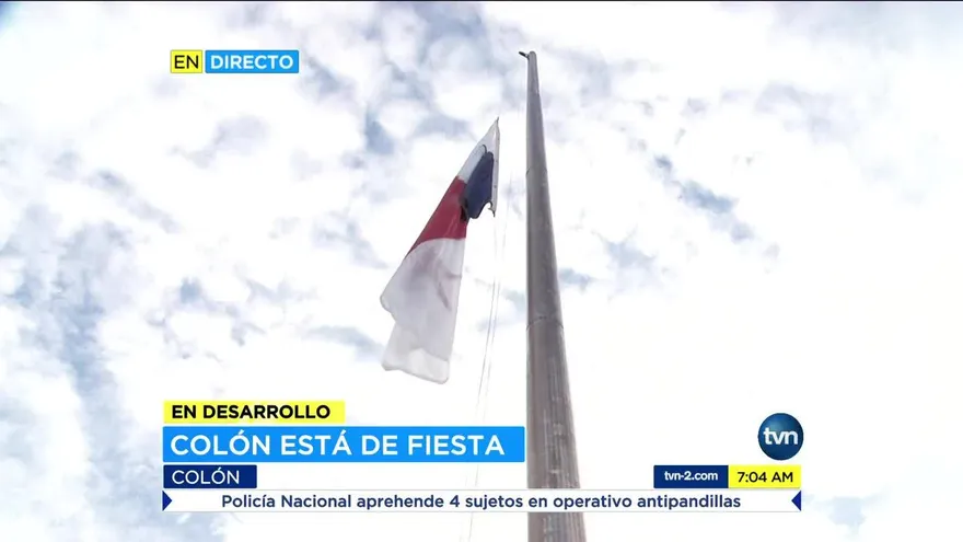 Inician actos del 5 de noviembre en Colón