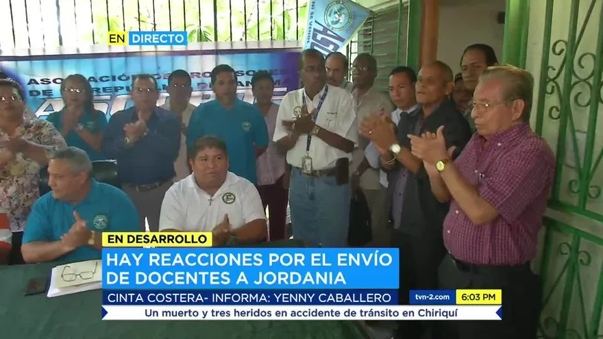 Asoprof rechaza envió de educadores panameños a Jordania