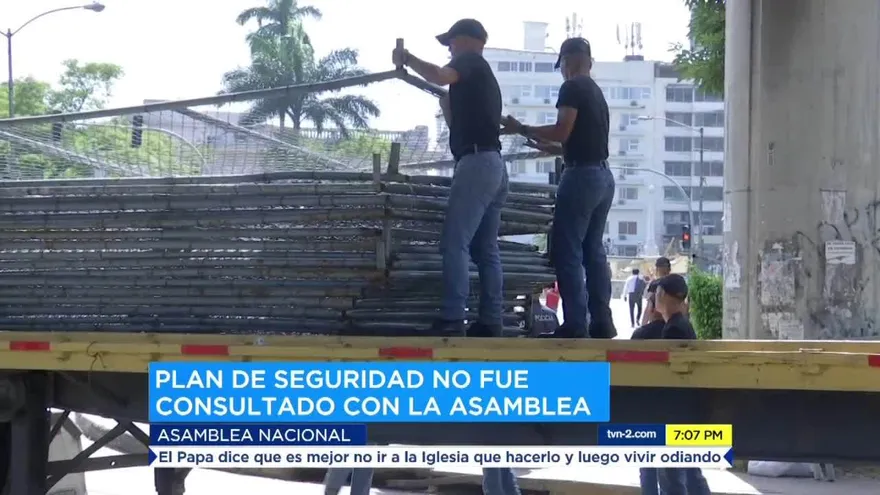 Cuestionan medidas de seguridad por actos en la Asamblea