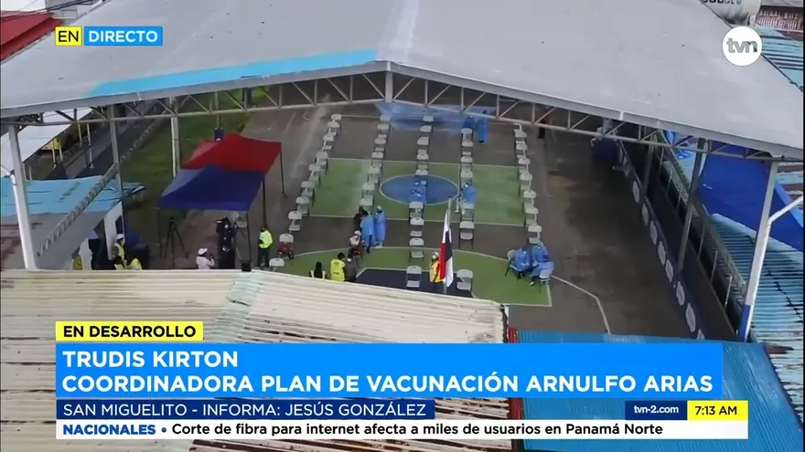 Sigue vacunación en San Miguelito