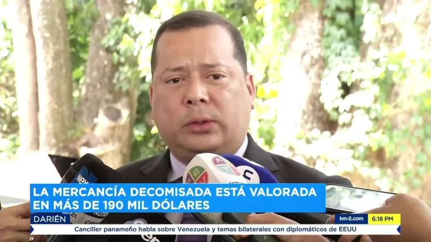 Decomisan mercancía ilegal en Darién