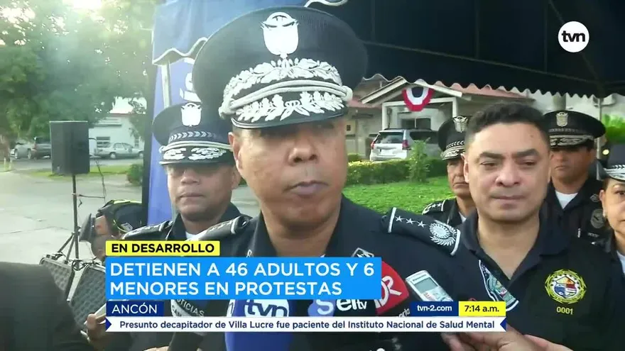 Confirman que hubo 52 detenidos en protestas contra las reformas constitucionales