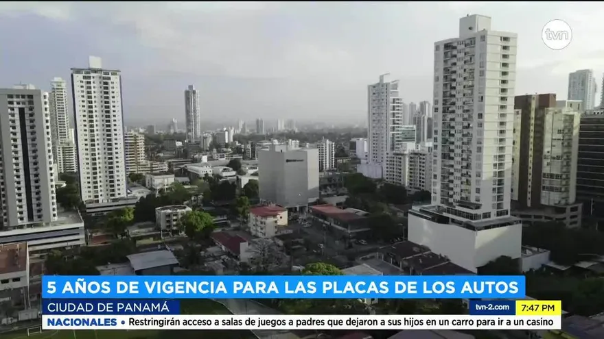 Las placas durarán 5 años