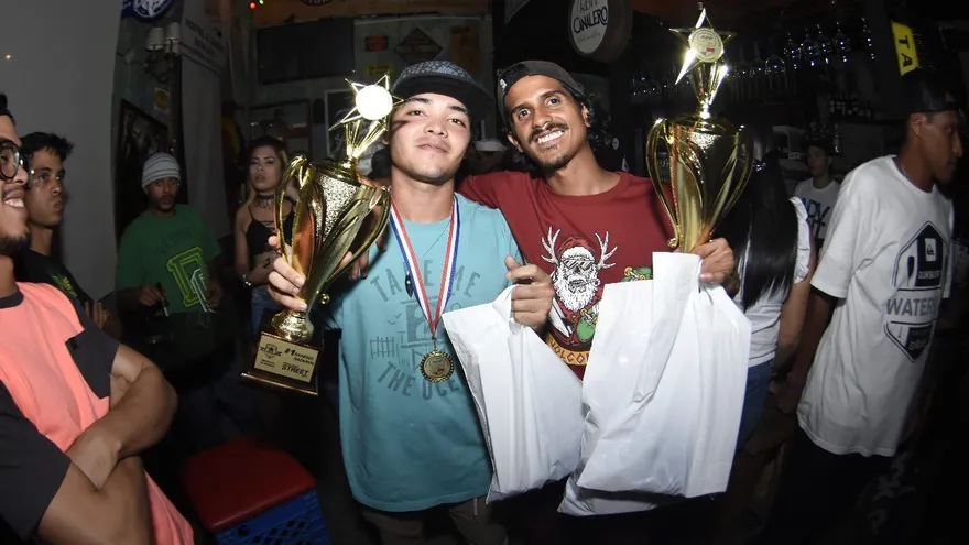 Dionel Jaén y Jonathan Paz fueron los campeones de la temporada