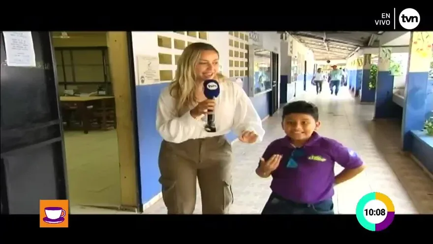 Ian Rodríguez desde su escuela