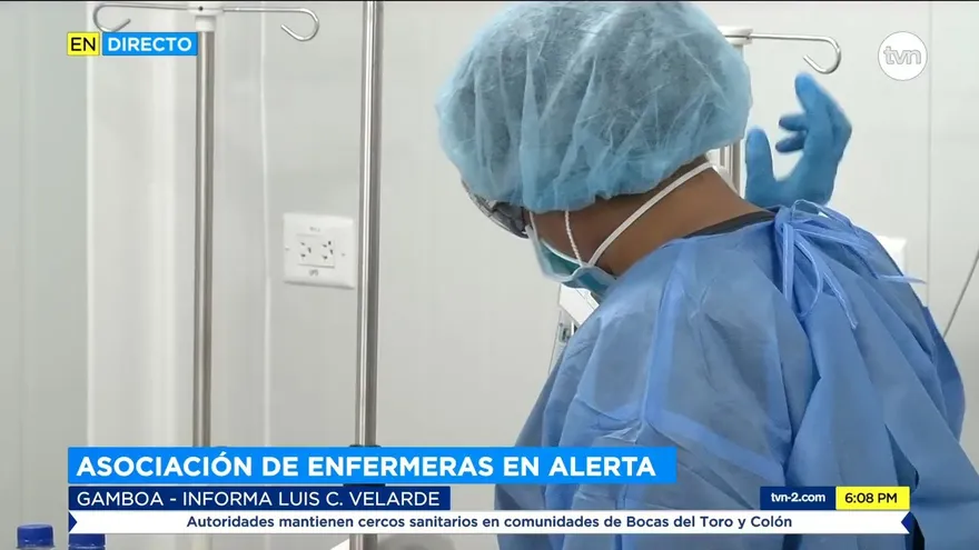 Asociación de enfermeras en Panamá están en alerta