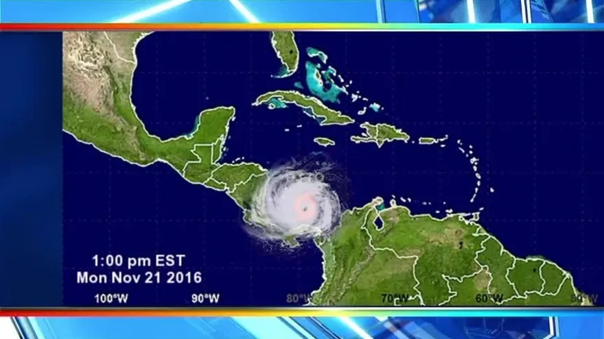 Alerta por tormenta tropical Otto