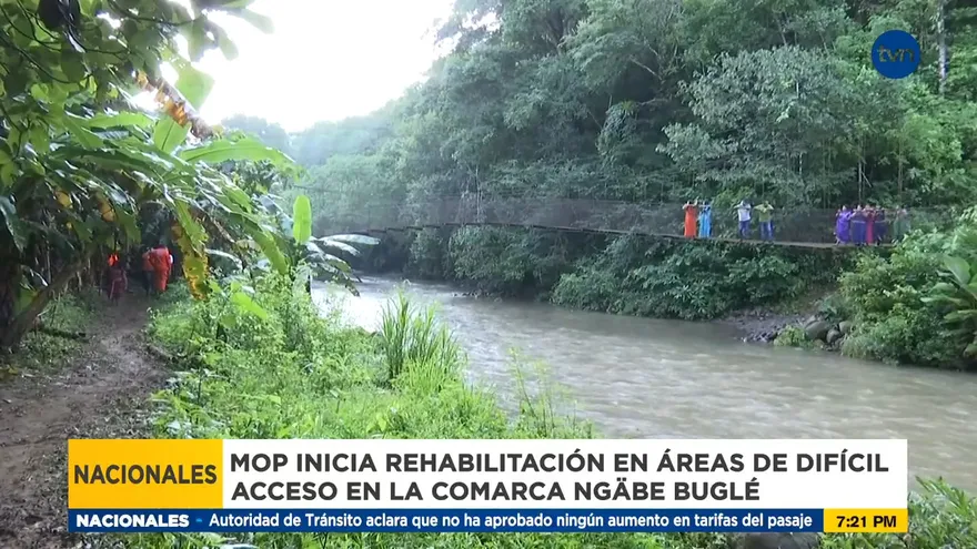 Rehabilitan zarsos en la comarca Ngäbe Buglé