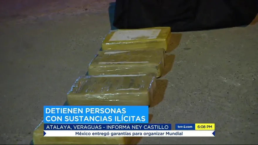 Decomisan seis kilos de droga en Veraguas