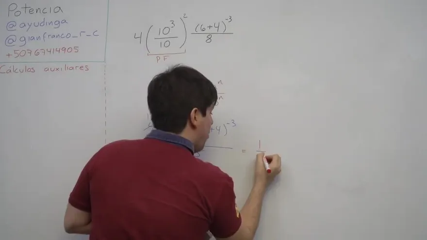 Ayudinga Matemáticas 7° - Potenciación de Números Enteros Parte IV  16 de abril de 2020