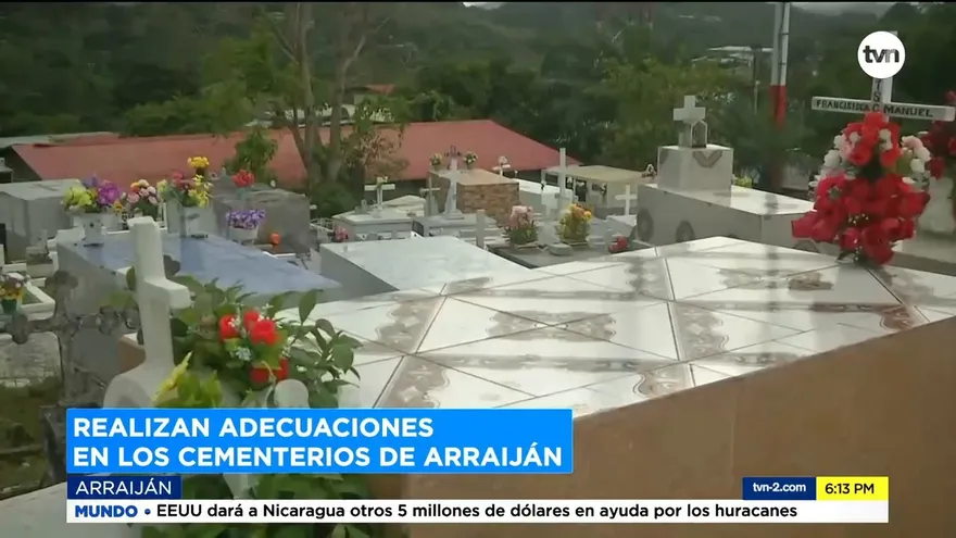 Adecuan cementerio de Arraiján por falta de espacio