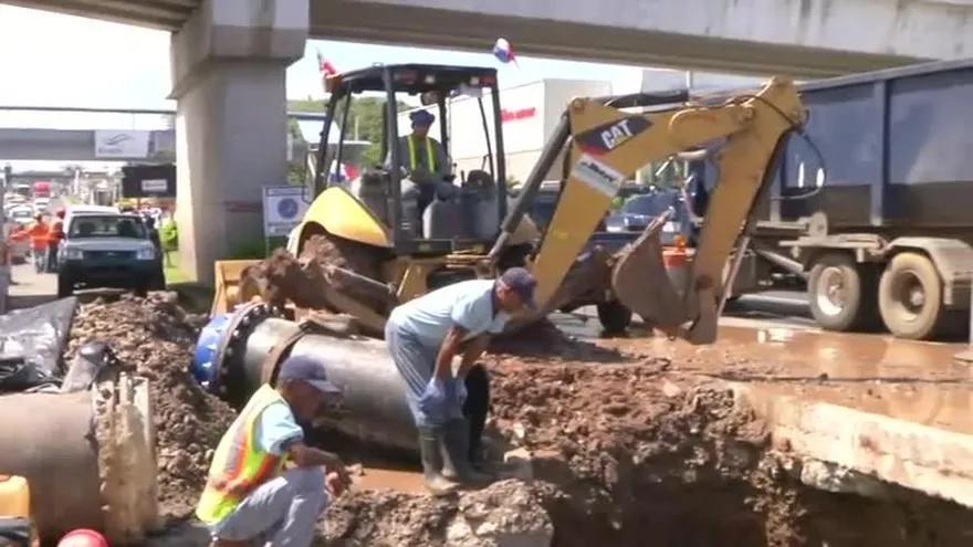 Continúan trabajos de interconexión en Brisas del Golf