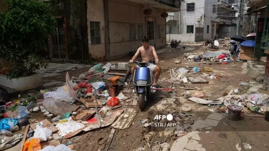 Inundaciones en varias provincias de China