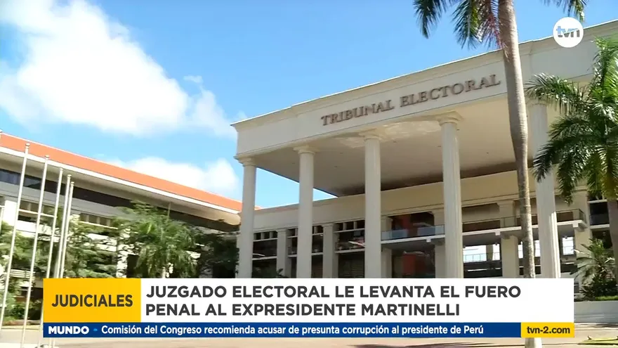 Levantan fuero electoral a Ricardo Martinelli