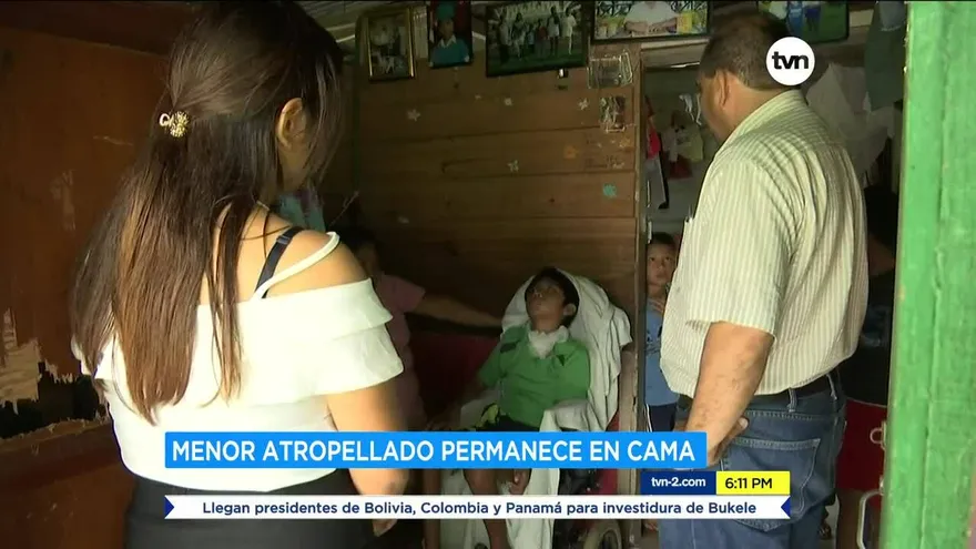 Menor de 14 años sufre las consecuencias de un atropello