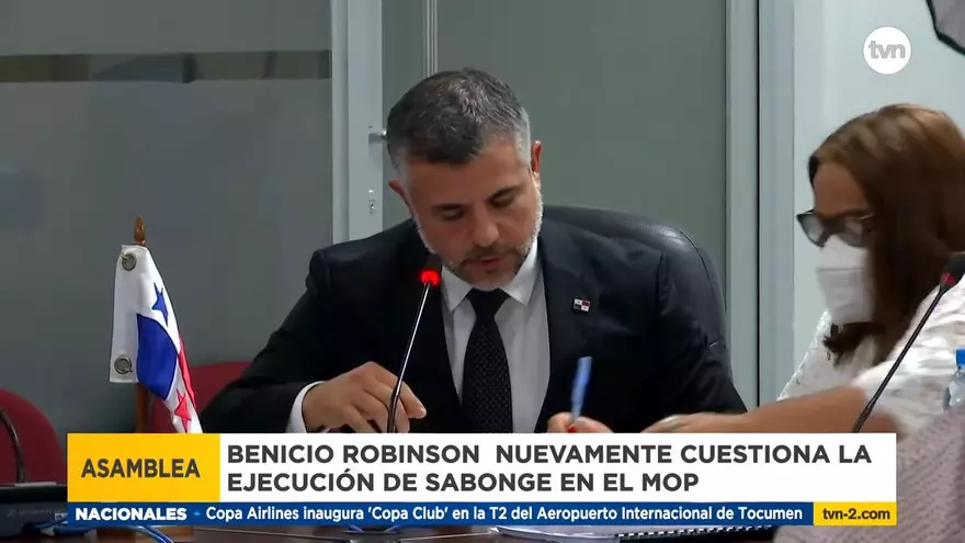 Diputado Robinson cuestiona ejecución de Sabonge en el MOP
