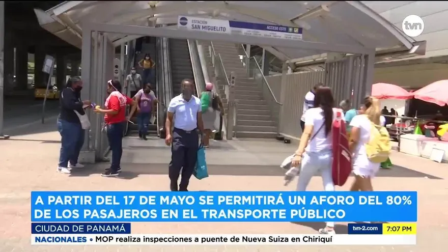 Sistema de transporte público se prepara para aumento en el número de pasajeros