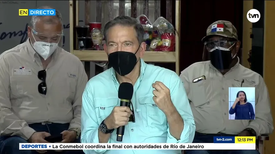 Cortizo reitera llamado a la población a no bajar la guardia en la batalla contra la Covid