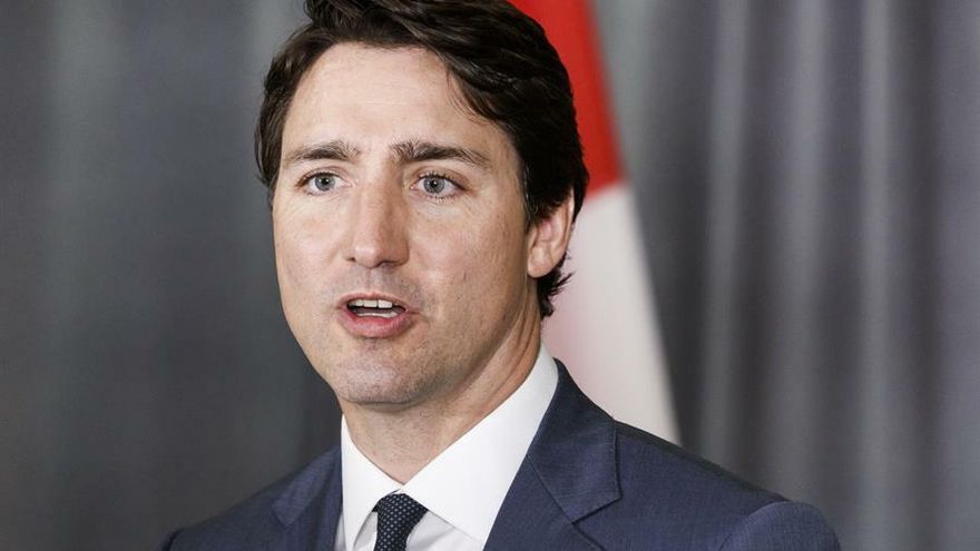 El primer ministro de Canadá Justin Trudeau.