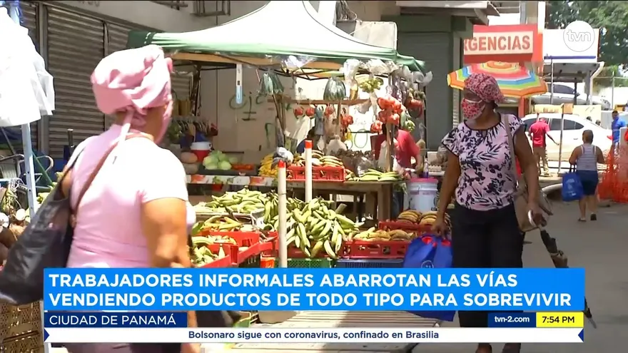 Trabajadores informales buscan cómo sobrevivir