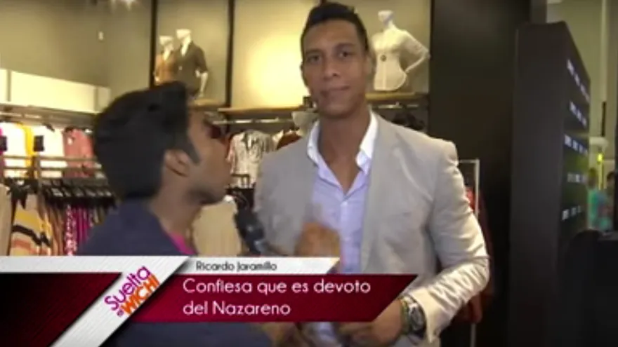 Nazareno le cumple milagro a Ricardo Jaramillo