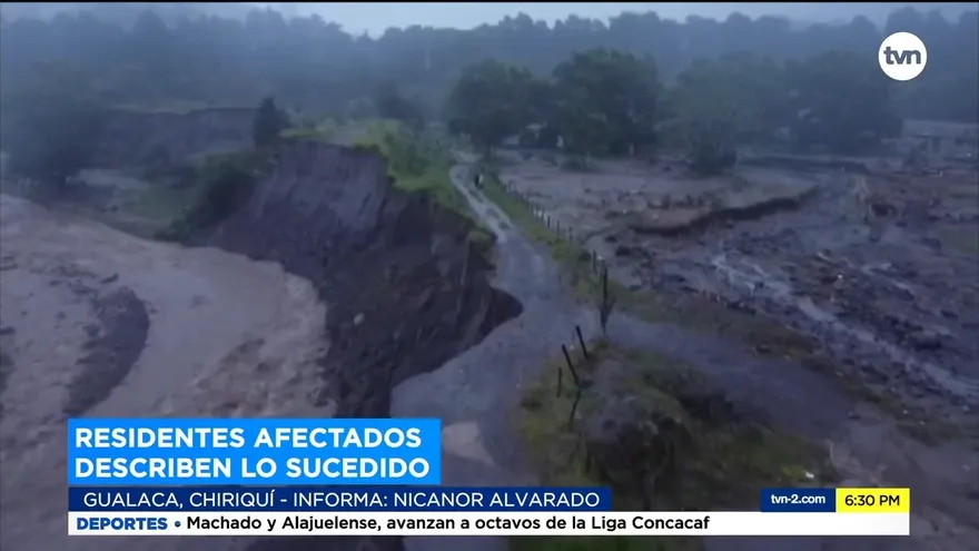 Comarca Ngäbe Buglé también sufrió afectaciones por el clima