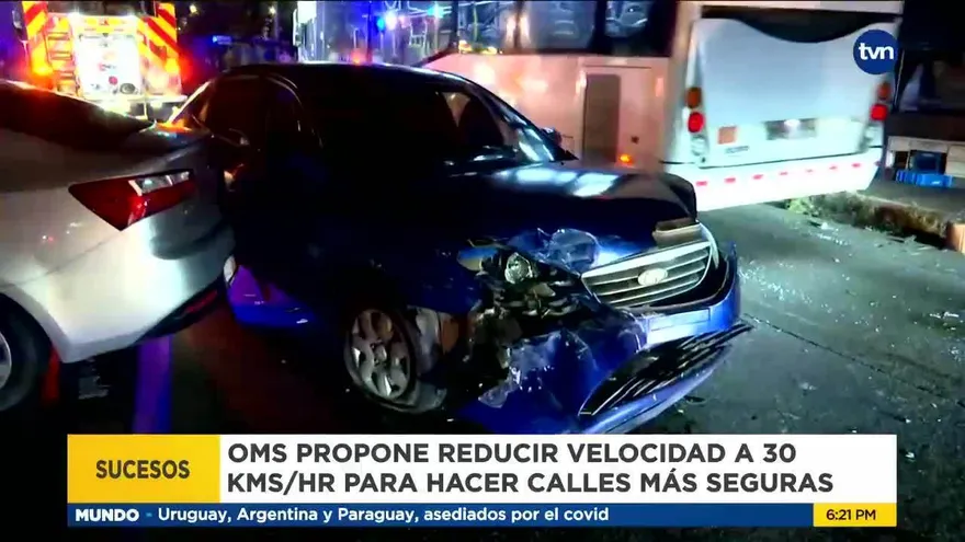 Expertos piden a las autoridades acoja recomendación de reducir límites de velocidad