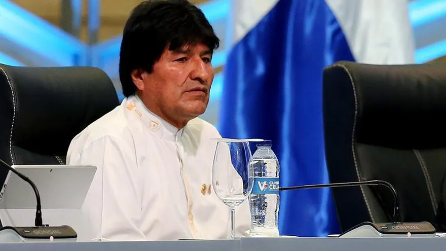 El presidente de Bolivia, Evo Morales, participa en la V Cumbre de jefes de Estado y de Gobierno de la Comunidad de Estados Latinoamericanos y Caribeños (Celac) en Bávaro (República Dominicana).