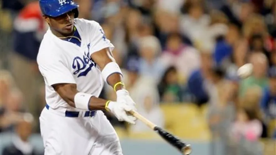 Yasiel Puig inició con paso firme en las Grandes Ligas