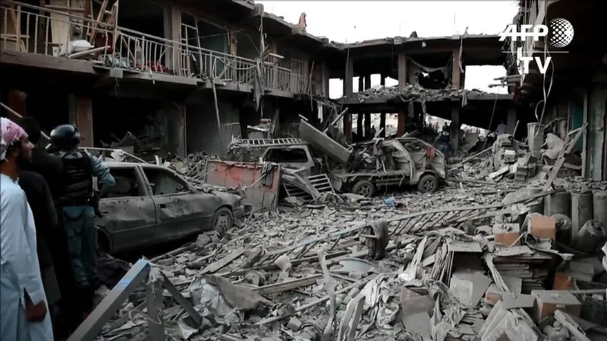 Varios muertos y centenares de heridos por camión-bomba en Kabul