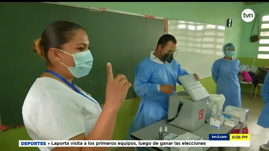 Varias regiones de salud apoyaron vacunación en el Circuito 8-8