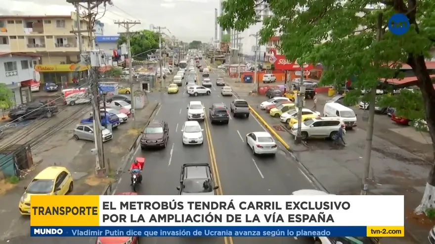 Usuarios de metrobús tendrá un carril exclusivo en vía España