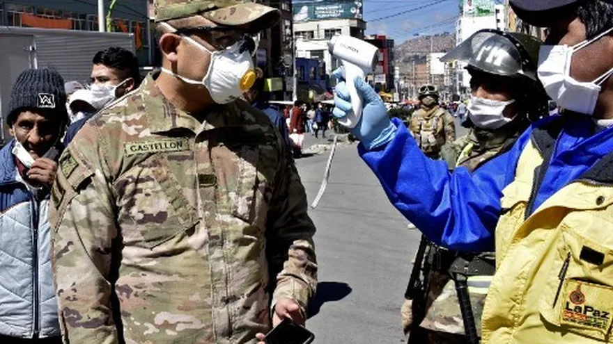 Foto ilustrativa: Policía en Bolivia
