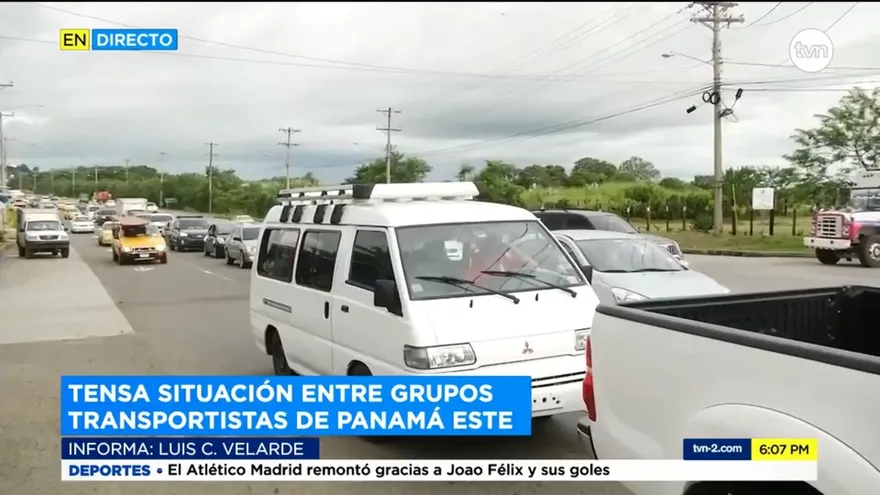 Disputas entre grupos de transportistas en Panamá Este
