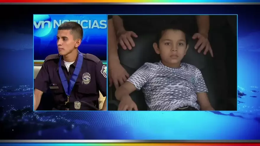 Testimonio del agente que rescató a un niño en una alcantarilla