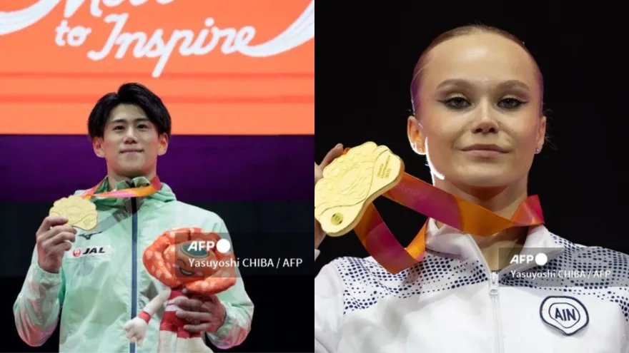 Angelina Melnikova y Hashimoto Daiki conquistan el Mundial de Gimnasia Artística en Yakarta