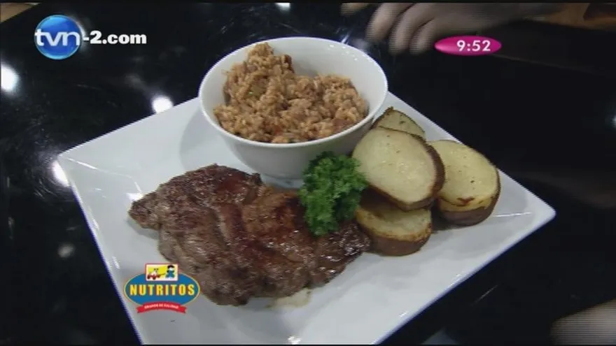 Guacho De Porotos con Bacon