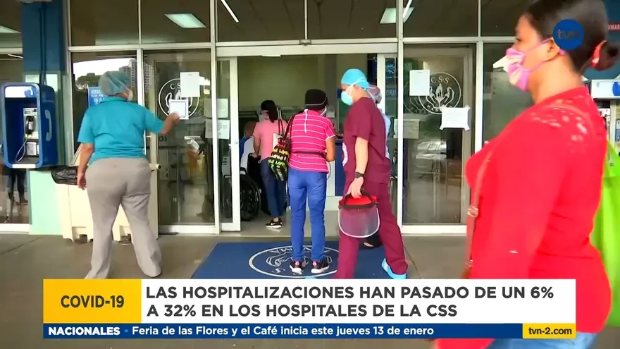 92% de los hospitalizados por covid no tiene vacunación completa