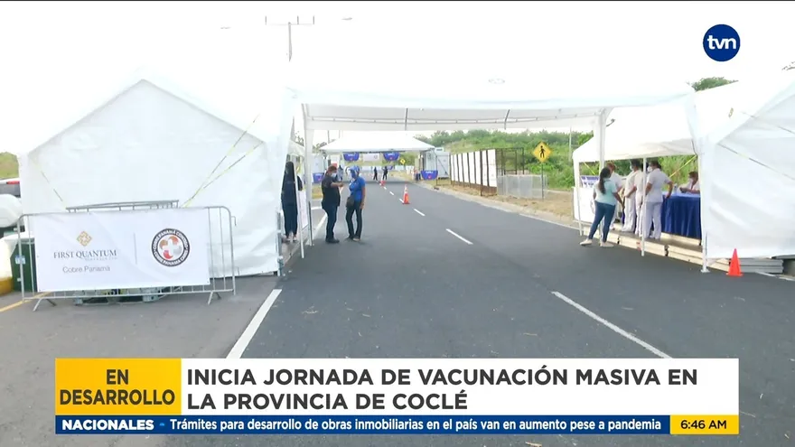 Inicia vacunación exprés en Coclé