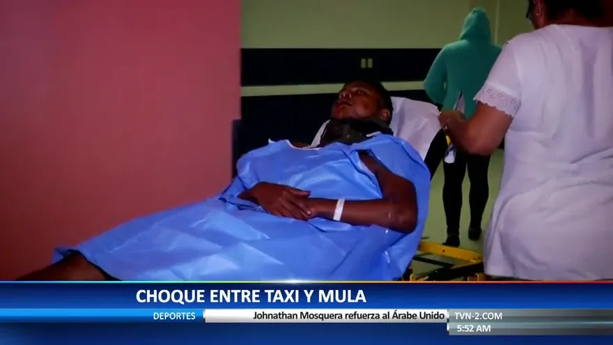 Un herido por accidente en autopista en Colón