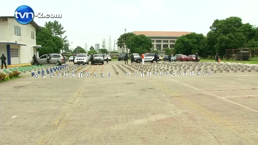 Decomiso de droga en la ciudad de Colón