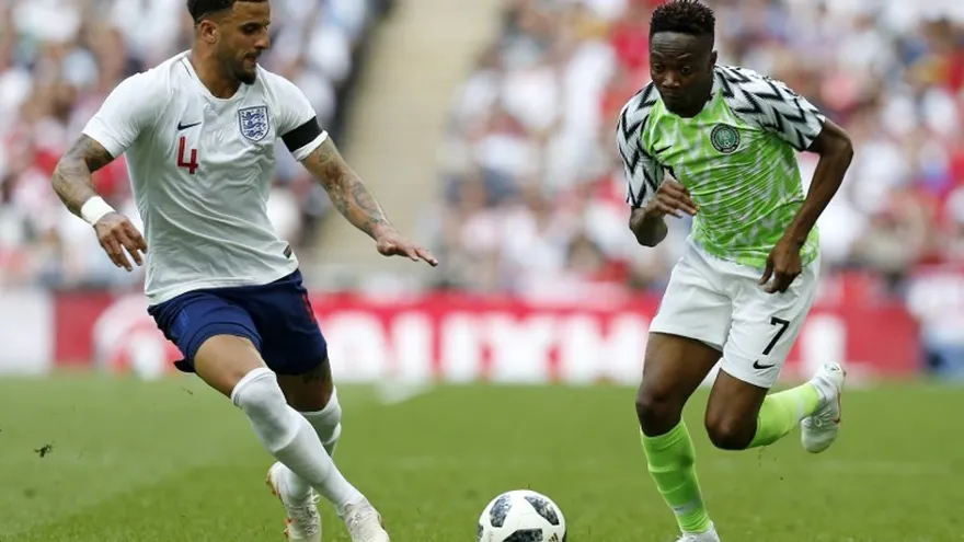Inglaterra supera a Nigeria en partido amistoso