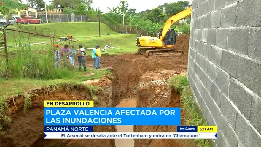Familias damnificadas por segunda inundación en Plaza Valencia