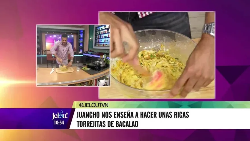 Torrejitas de bacalao