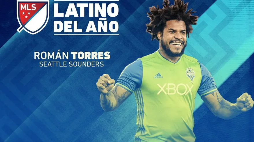 Román Torres ganador del Latino del Año en la MLS 2016