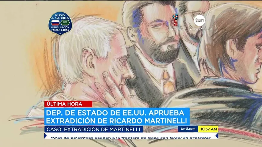 Aprueban extradición de expresidente Ricardo Martinelli