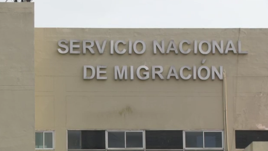 Fachada del Servicio Nacional de Migración