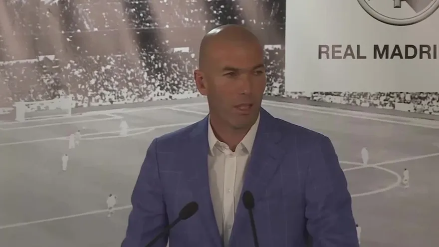 Las primera palabras Zinedine Zidane al mando del Real Madrid